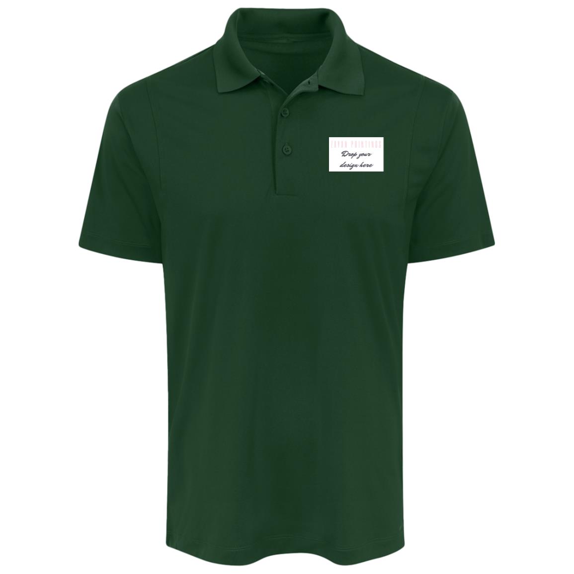 ST650 Sport-Tek Micropique Tag-Free Flat-Knit Collar Polo - Image 3