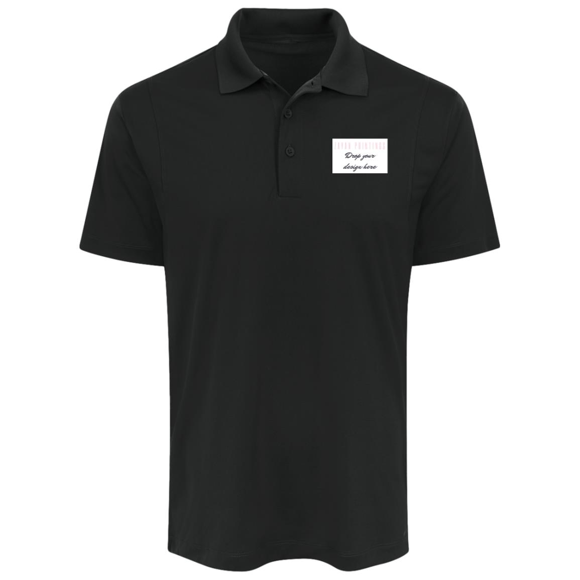 ST650 Sport-Tek Micropique Tag-Free Flat-Knit Collar Polo - Image 2