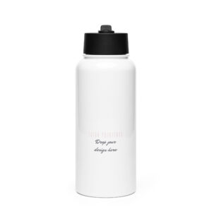 stainless-steel-water-bottle-with-a-straw-lid